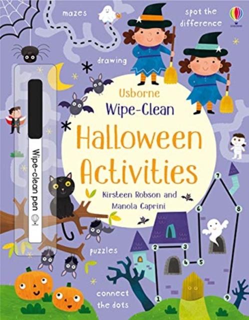 Wipe-Clean Halloween Activities Popular Titles Usborne Publishing Ltd