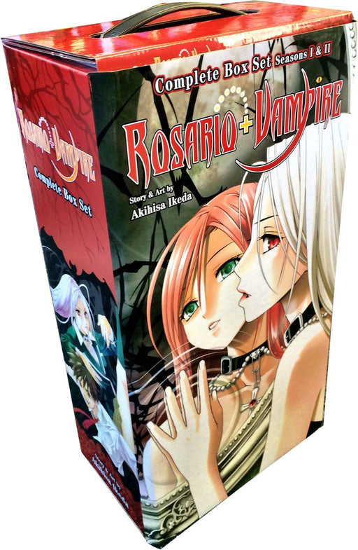 Rosario Vampire Complete 24 Book Box Set: Season I & II - Manga - Paperback - Akihisa Ikeda Viz Media