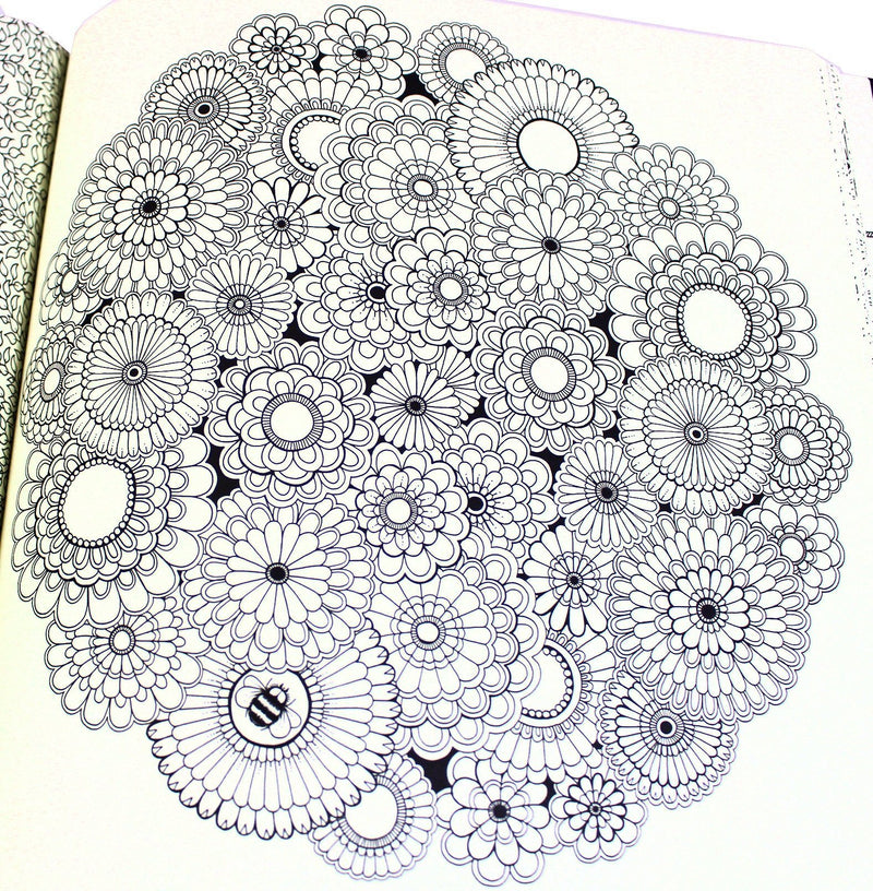 Secret Garden & Enchanted Forest Inky Treasure 2 Colouring Books - Paperback - Johanna Basford Laurence King