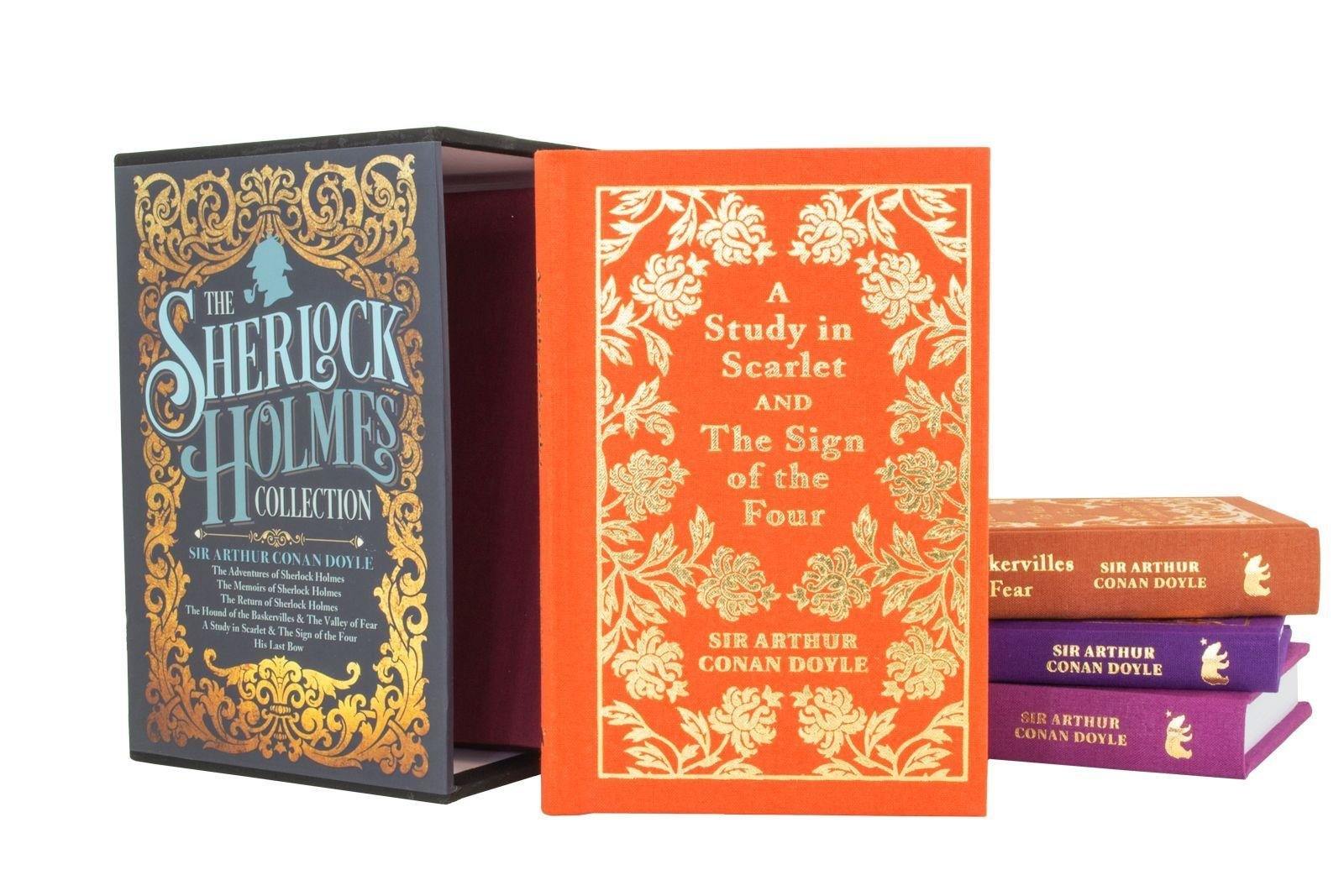Sherlock Holmes Deluxe Collection by Sir Arthur Conan Doyle 6 Books Bo ...