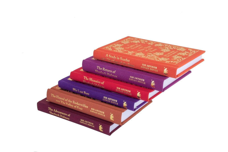 Sherlock Holmes Deluxe Hardback Collection 6 Books Box Set - Mystery - Hardback - Sir Arthur Conan Doyle Young Adult Arcturus Publishing Ltd