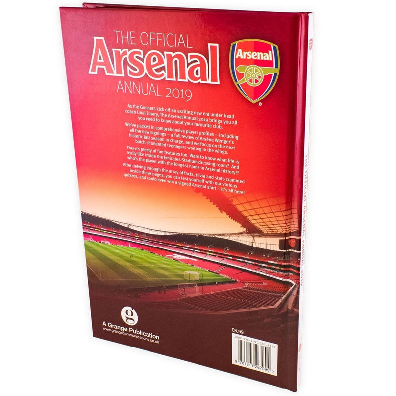 The Official Arsenal FC Annual 2019 - Hardback - Josh James Grange Communications Ltd