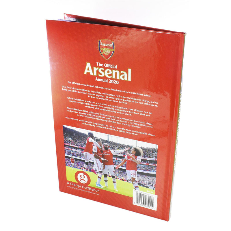 The Official Arsenal FC Annual 2020 - Hardback - Josh James Grange Communications Ltd