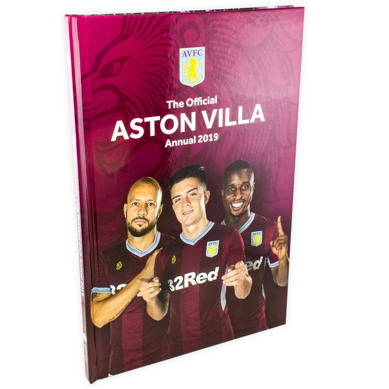 The Official Aston Villa Annual 2019 - Hardback - Rob Bishop Grange Communications Ltd
