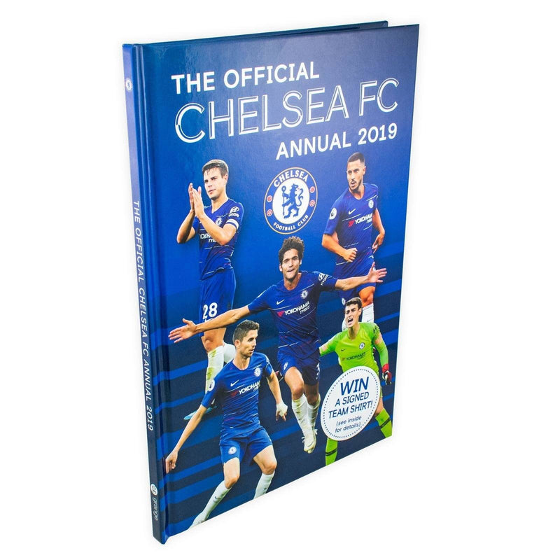 The Official Chelsea FC Annual 2019 - Hardback Grange Communications Ltd