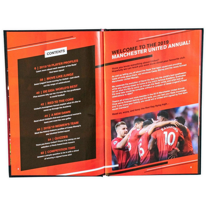 The Official Manchester United Annual 2019 - Hardback - Grange Grange Communications Ltd