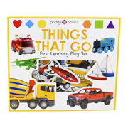 Things That Go First Learning Play Set - Ages 0-5 - Board Book - Priddy Books 0-5 Priddy Books