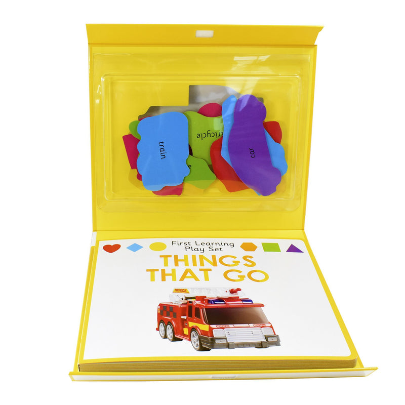 Things That Go First Learning Play Set - Ages 0-5 - Board Book - Priddy Books 0-5 Priddy Books