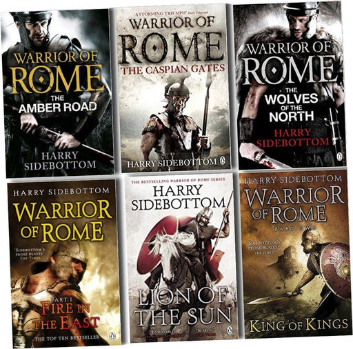 Warrior of Rome Series 6 Books Collection Set - Paperback - Harry Sidebottom Penguin