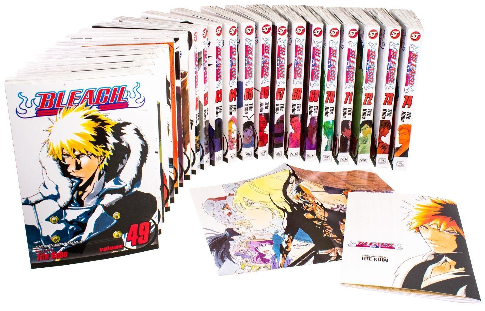 Bleach by Tite Kubo Box Set 3: Vol. 49-74 26 Manga Books - Ages 14