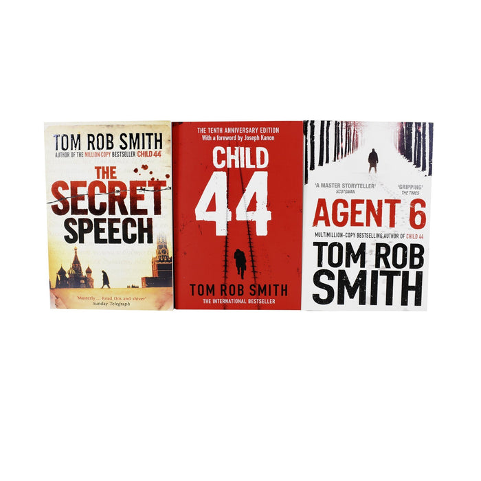 Child 44 Trilogy Series 3 Books Set - Young Adult - Paperback - Tom Rob Smith Young Adult Simon & Schuster