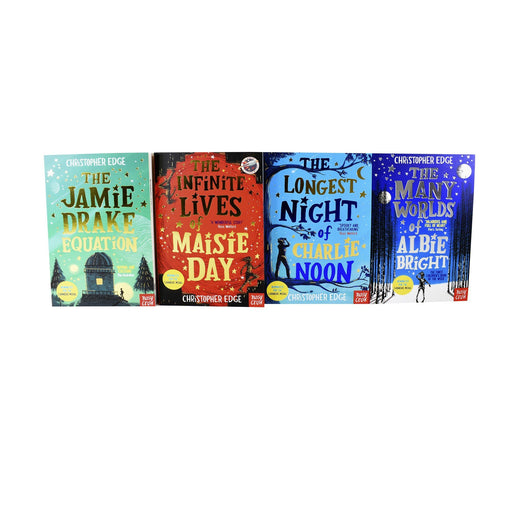 Christopher Edge 4 Books- Maisie,Jamie,Albie,Charlie - Young Adult - Collection Pack Paperback Set Young Adult Nosy Crow
