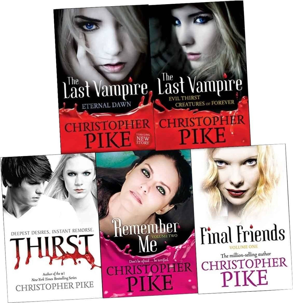 Thirst Christopher Pike 5 Books Collection Set Paperback