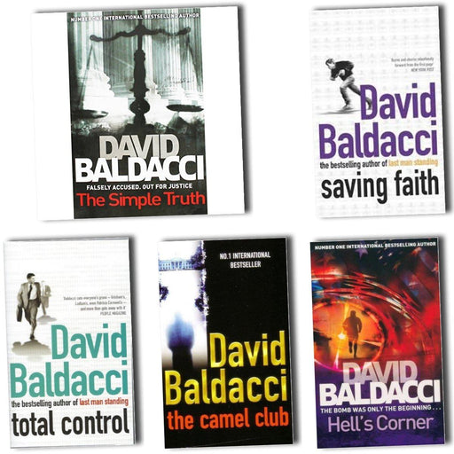 David Baldacci 5 Books set - Adult - Paperback Young Adult Pan Macmillan