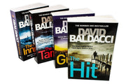 David Baldacci Will Robie Series 4 Book Collection - Adult - Paperback Young Adult Pan Macmillan