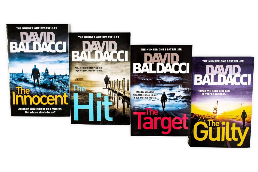 David Baldacci Will Robie Series 4 Book Collection - Adult - Paperback Young Adult Pan Macmillan