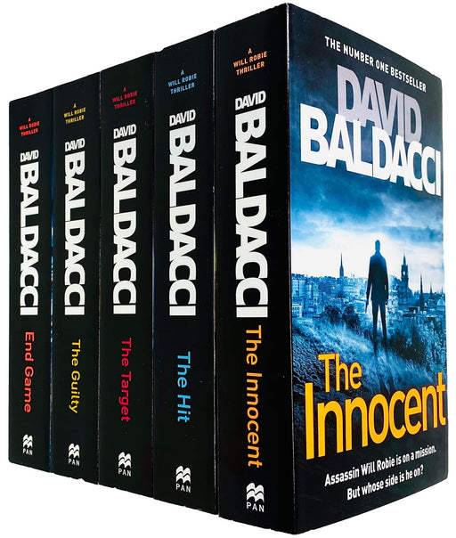 David Baldacci Will Robie Series 5 Book Collection - Adult - Paperback Young Adult Pan Macmillan