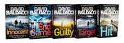 David Baldacci Will Robie Series 5 Book Collection - Adult - Paperback Young Adult Pan Macmillan