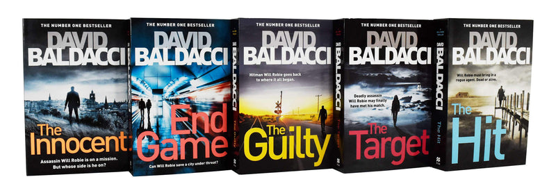 David Baldacci Will Robie Series 5 Book Collection - Adult - Paperback Young Adult Pan Macmillan