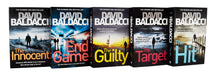 David Baldacci Will Robie Series 5 Book Collection - Adult - Paperback Young Adult Pan Macmillan