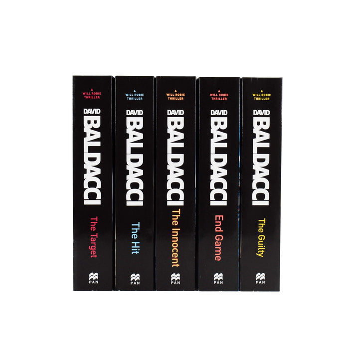 David Baldacci Will Robie Series 5 Book Collection - Adult - Paperback Young Adult Pan Macmillan