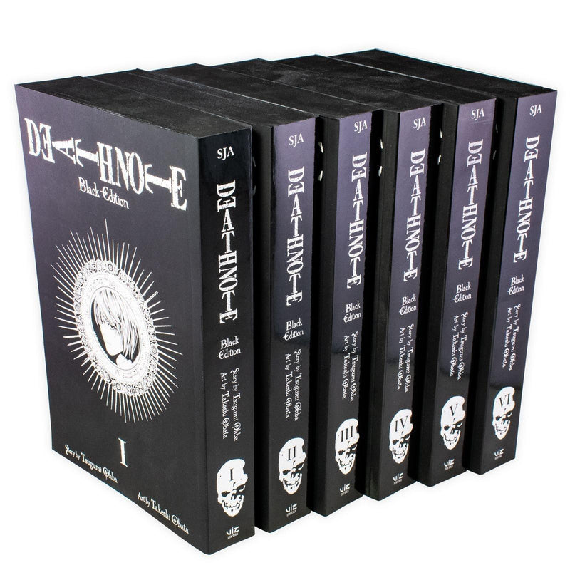 Death Note Black Edition 6 Book Collection - Young Adult - Paperback - Tsugumi Ohba Young Adult Viz Media