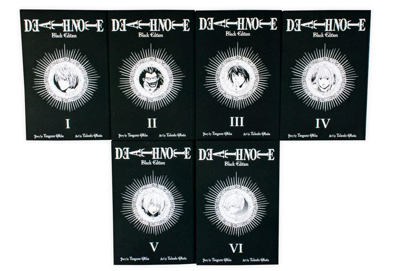 Death Note Black Edition 6 Book Collection - Young Adult - Paperback - Tsugumi Ohba Young Adult Viz Media