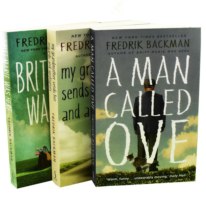 Fredrik Backman Collection 3 Books Collection Set - Adult - Paperback Young Adult Sceptre