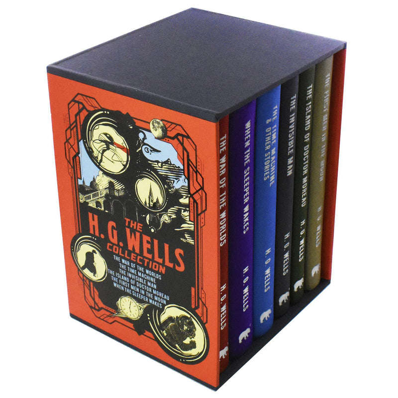 H. G. Wells 6 Books Box Set Collection - Fiction - Hardback - Herbert George Young Adult Arcturus Publishing Ltd