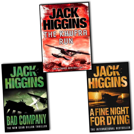 Jack Higgins 3 Books Collection - Adult - Paperback Young Adult Harper Collin
