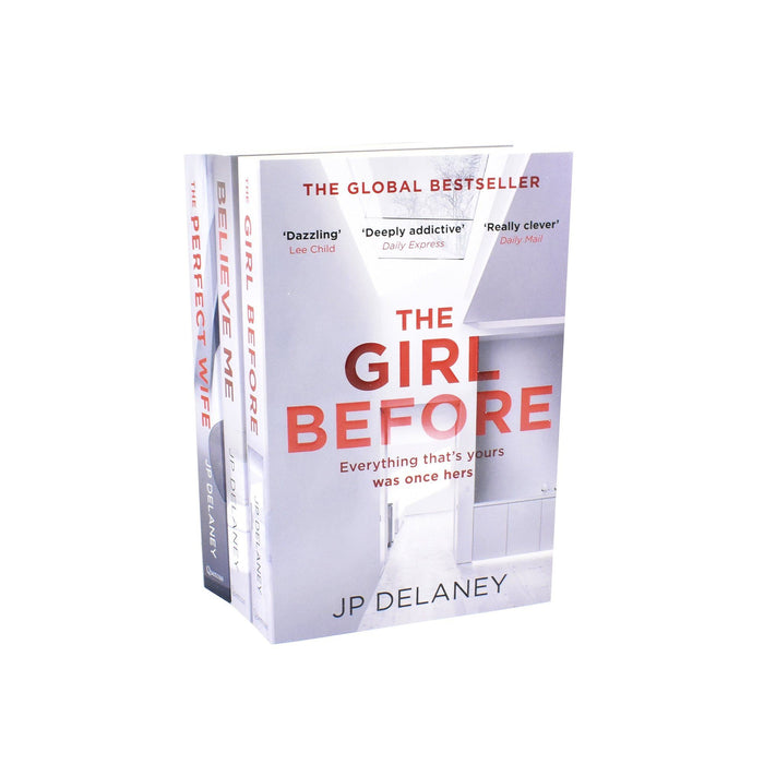 JP Delaney Collection 3 Books Set - Believe Me, The Girl Before, The Perfect Wife - Paperback - Young Adult Young Adult Quercus Books