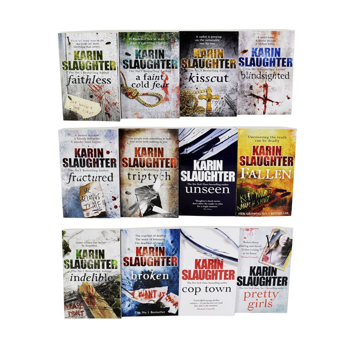 Karin Slaughter 12 Books - Adult - Collection Pack Paperback Set Young Adult Arrow Books