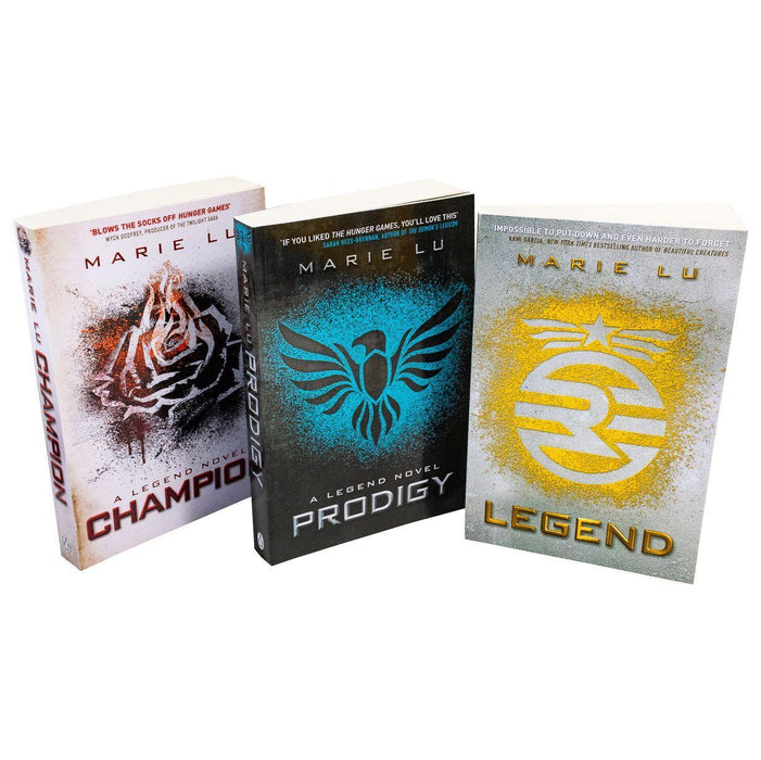 Legend Trilogy Series Marie Lu 3 Books - Young Adult - Paperback Young Adult Penguin
