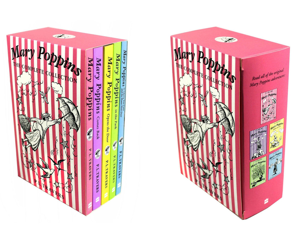 Mary Poppins Complete Collection 5 Book Set