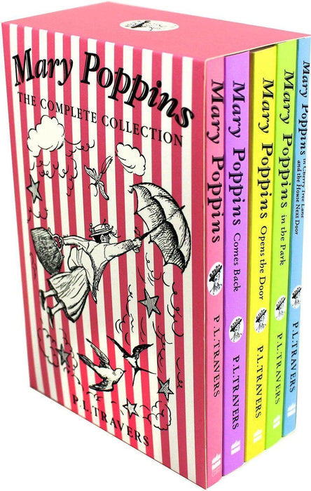 Mary Poppins The Complete Collection - 5 Book Set Young Adult Harper Collins