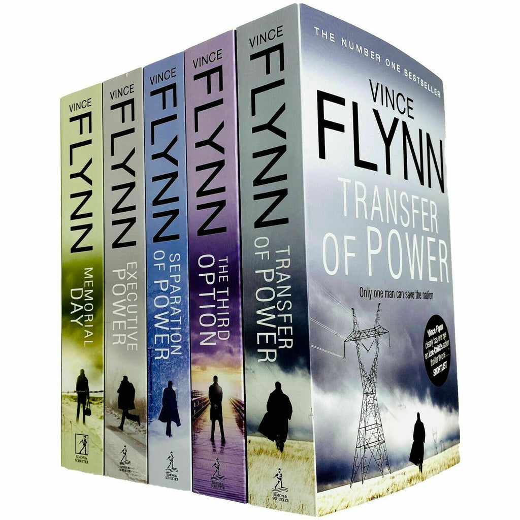 Mitch Rapp Series 5 Books Collection Set Vince Flynn Paperback