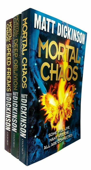 Mortal Chaos Series 3 Book Collection - Young Adult - Paperback - Matt Dickinson Young Adult Oxford University Press