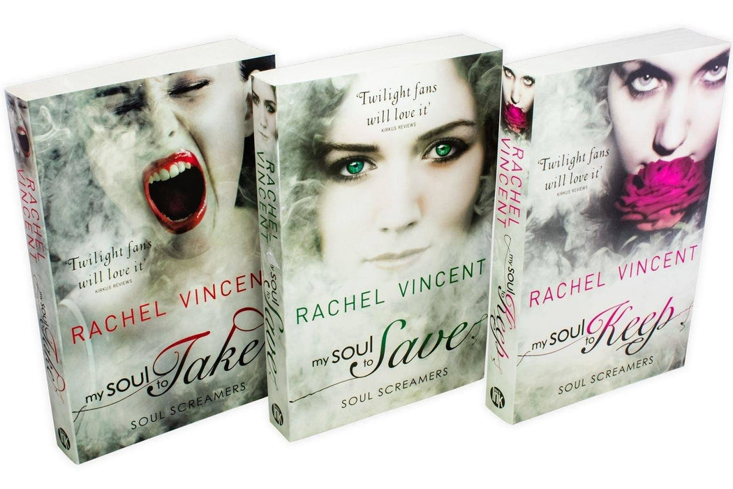 Rachel Vincent Soul Screamers 3 Book Collection Young Adult Mira Ink
