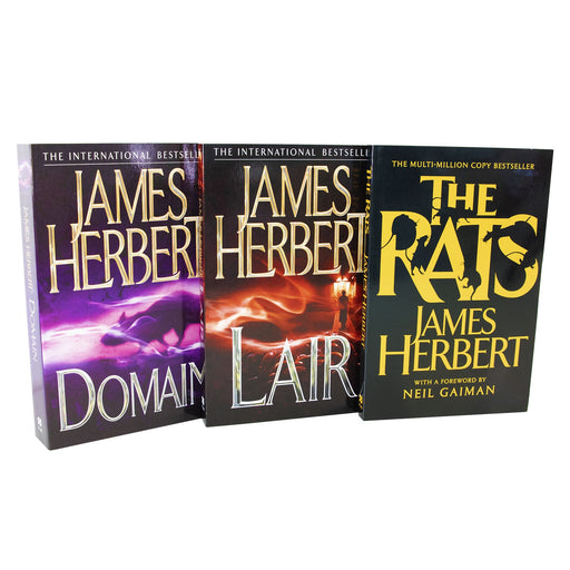 Rats Trilogy 3 Books Collection - Adult - Paperback Set By James Herbert Young Adult Pan