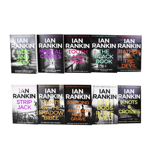 Ian Rankin Rebus Novel Series 10 Books - Adult - Collection Paperback Set Young Adult Orion