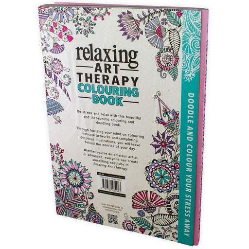Relaxing Art Therapy Anti-Stress Colouring Book (Hardback) Young Adult Michael O'Mara Books Limited