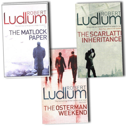 Robert Ludlum Collection 3 Books set - Adult - Paperback Young Adult Orion Books