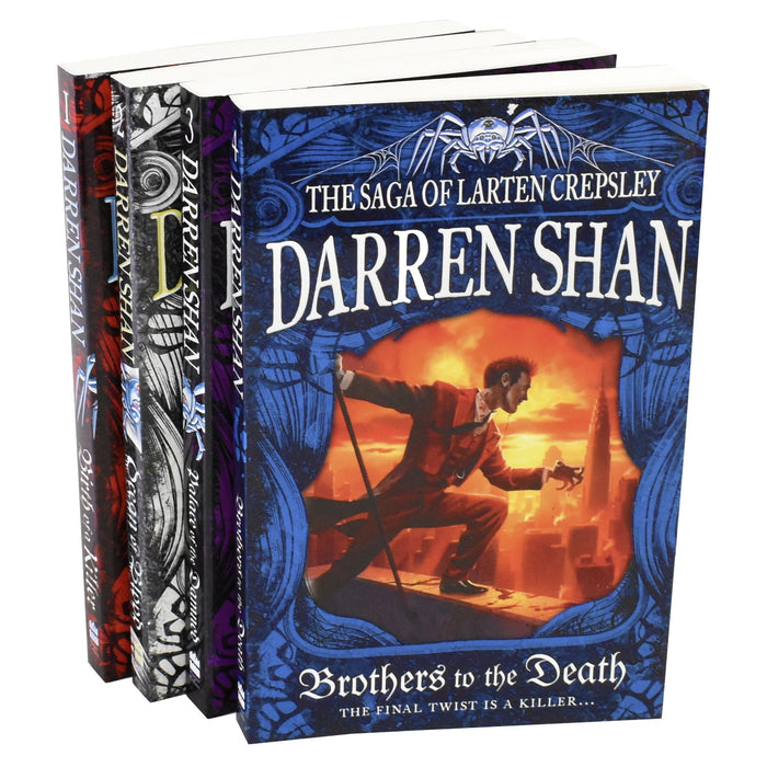Saga Of Larten Crepsley 4 Books - Adult - Collection Paperback Set By Darren Shan Young Adult Harper Collins