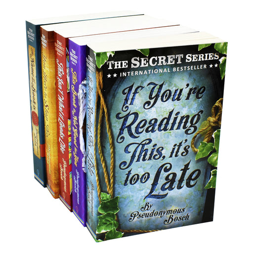 The Usborne Secret Series 5 Books - Adult - Collection Paperback Set By Pseudonymous Bosch Young Adult Usborne