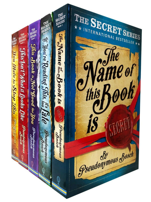The Usborne Secret Series 5 Books - Adult - Collection Paperback Set By Pseudonymous Bosch Young Adult Usborne