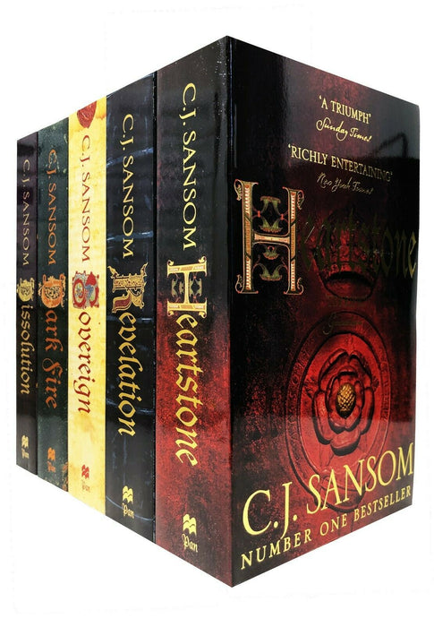 Shardlake Series 5 Books - Young Adult - Collection Paperback Set By C J Sansom Young Adult Pan