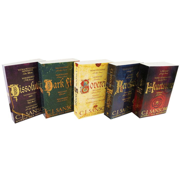 Shardlake Series 5 Books - Young Adult - Collection Paperback Set By C J Sansom Young Adult Pan