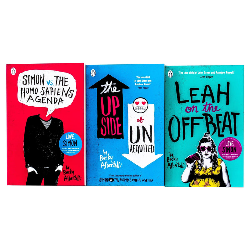 Simon vs. the Homo Sapiens Agenda 3 Books - Young Adult - Paperback - Becky Albertalli Young Adult Penguin
