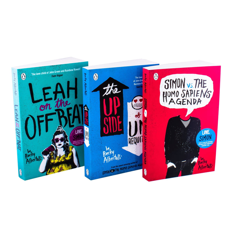 Simon vs. the Homo Sapiens Agenda 3 Books - Young Adult - Paperback - Becky Albertalli Young Adult Penguin
