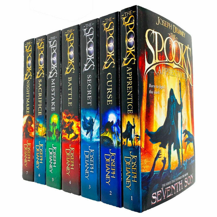 Spooks Wardstone Chronicles 1-7 Books - Young Adult - Paperback By Joseph Delaney Young Adult Penguin
